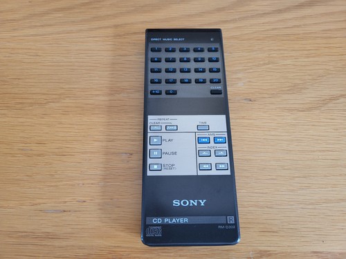 Sony remote control - sony, d302