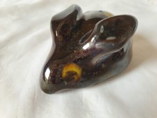 Gorgeous Rare Jean Hampton studio pottery miniature figure of a mouse (b)