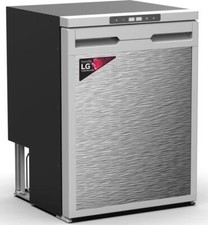 ALPICOOL AD65X 12 VOLT ADVETURER FRIDGE FREEZER CARAVAN  CAMPERVAN 12/24V SILVER