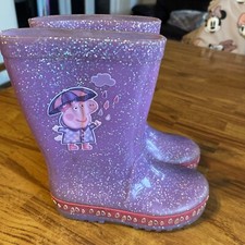 Peppa Pig Wellington Boots Girls Size 7