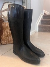 Gucci GG Monogram Rain Boots
