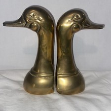 Vintage Brass Duck Head