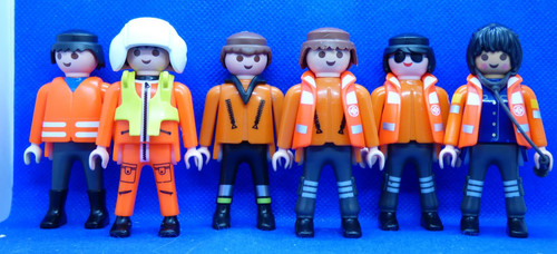Playmobil paramedics 6x - ls-7,