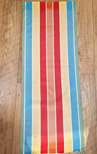 VINTAGE STRIPED DECKCHAIR FABRIC - Used