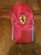 Puma Ferrari Scuderia Men’s Classic Red Baseball Cap Hat Adjustable 