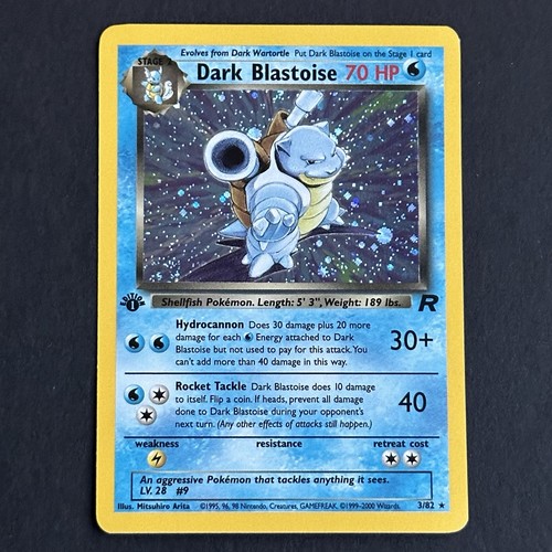 1st edition dark blastoise - edition,
