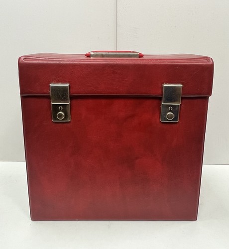 Vintage record case vinyl - lp,