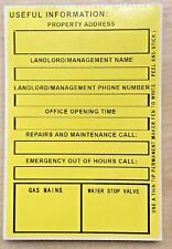 estate agent landlord signs