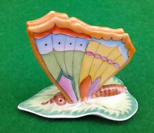HEREND BUTTERFLY MENU HOLDER.