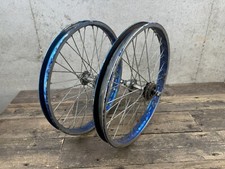 Blue Kinlin 20” Bmx Wheels