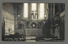 Vintage postcard Lady Chapel, Priory Church, Worksop, Nottinghamshire. pmk 1932