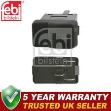 Febi Rear Window Heater Switch Fits VW Transporter 1990-2003