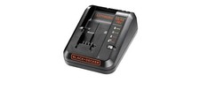 Black + Decker 14.4-18V Li-Ion Fast Battery Charger Black/Orange BDC1A-GB