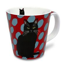 Black Cat Fine Bone China Mug