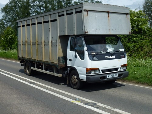 Photo 12x8 livestock lorry - photo,