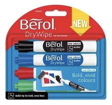Berol Dry Wipe Whiteboard Pens
