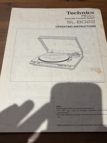Technics bd22 turntable - technics,
