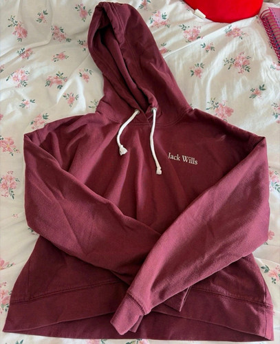 Jack wills burgundy pullover - jack,