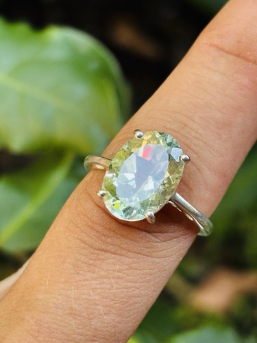 Tjc silver and prasiolite - silver,
