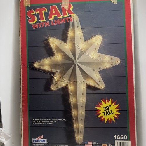 Empire nativity star - empire, 39"