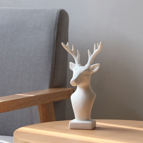 Adorable deer head - head, figurine