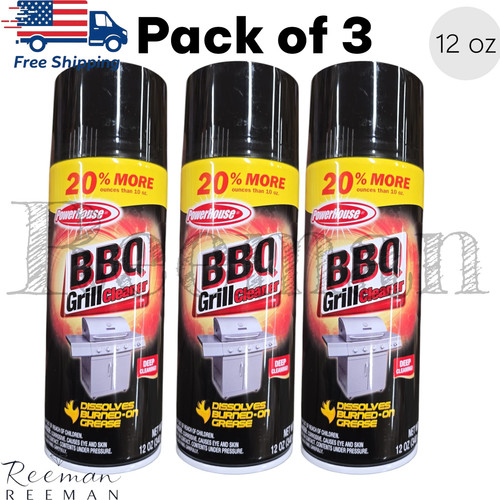 Bbq grill cleaner - cleaner, spray