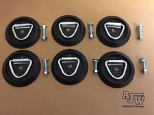6 x Tie Down Lashing Rings