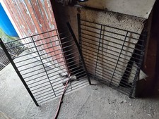 FORD TRANSIT MK 3,4 OR 5 VAN MINIBUS HI TOP REAR DOOR WINDOW GUARDS MESH SMILEY