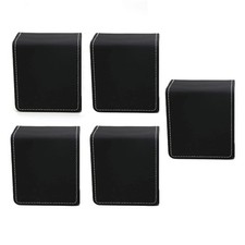 Black PU Leather Single Watch