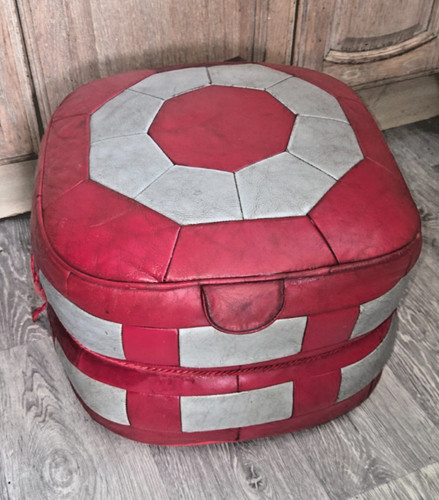 Lovely mid century - square, red
