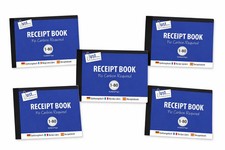 5 x Receipt Duplicate Book