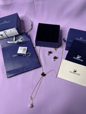 Swarovski Black Swan Set