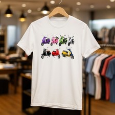 Vespa T Shirt Italian Style