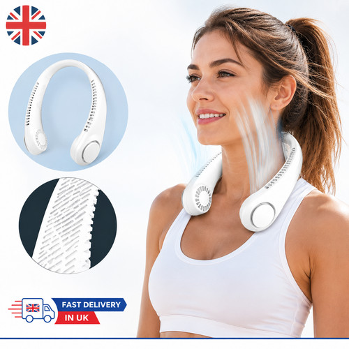Neck fan hands free bladeless - fan,