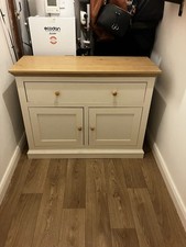 Cream 2-Door 1-Drawer Cabinet