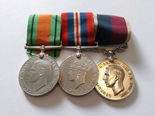 WW2 RAF Medals Named To 560623 W/O A.L. HALL. R.A.F.