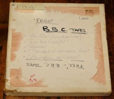 PAUL KOSSOFF OWNED FREE CRAWLER ORIGINAL STUDIO REEL TAPE BBC TAPES 1970