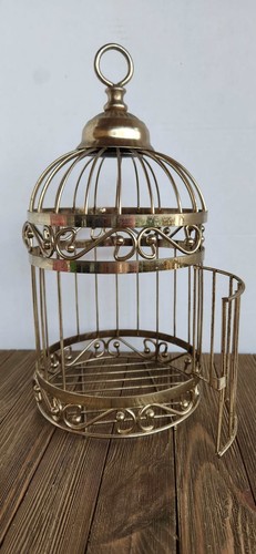Vtg gold tone home interiors - gold,