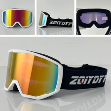 Ski Goggles anti Fog UV Protection Snow Goggles OTG Design over Helmet Compatibl