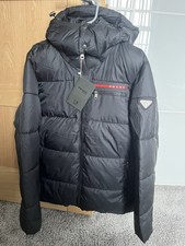 Prada Puffer Jacket Black