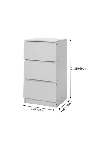 Modern bedside table 3 - 1,