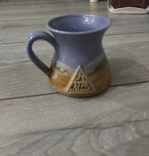 Pottery mug handcrafted - handcrafted, by