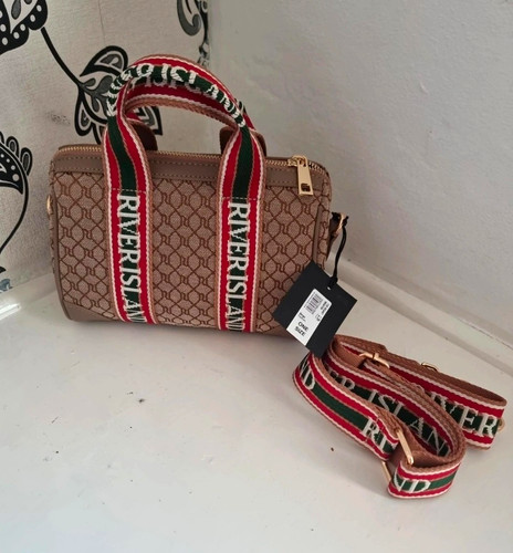 River island brown monogram - island,