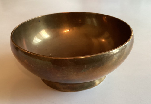 Singing bowl antique - bowl, bronze