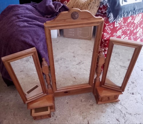 Hand made pine vanity - hand,