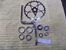 Schwinn prewar dog leg crank - schwinn,