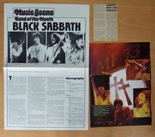 1973 BLACK SABBATH Colour Pics,  Article & Volume4 Review - Music Scene Magazine
