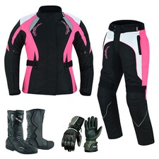 Ladies Women Motorcycle Set