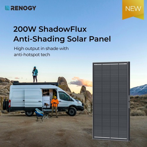 Renogy 200w shadowflux - renogy,