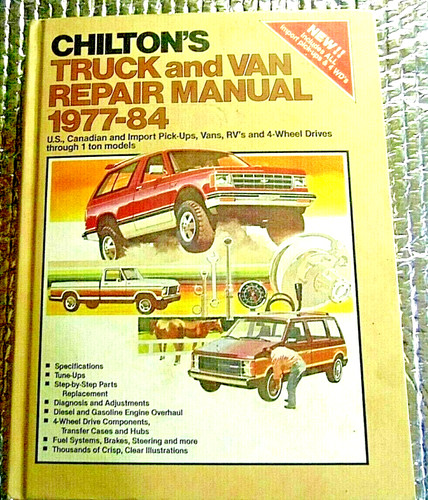 Vintage chilton repair - vintage,